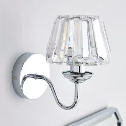 Dunelm Paloma Glass Wall Light -Dunelm Lights Sales 1000149124 alt01