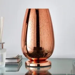 Dunelm Ivy Copper Glass Table Lamp -Dunelm Lights Sales 1000149125 alt01