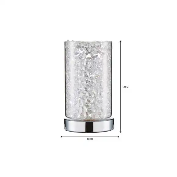 Dunelm Adela Pad Chrome Touch Dimmable Table Lamp 6 Dunelm Adela Pad Chrome Touch Dimmable Table Lamp - Image 6