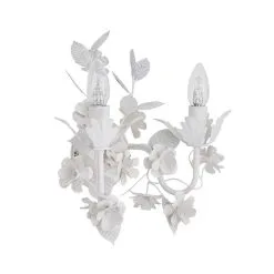 Dunelm Chateau 2 Light Candelabra White Wall Light -Dunelm Lights Sales 1000149138 alt05