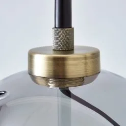 Dunelm Tanner Black And Glass Floor Lamp -Dunelm Lights Sales 1000149187 alt03