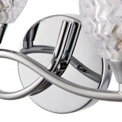 Vogue Lighting Vogue Boyer 2 Light Wall Light Chrome 11 Vogue Lighting Vogue Boyer 2 Light Wall Light Chrome -Dunelm Lights Sales 1000156390 alt05