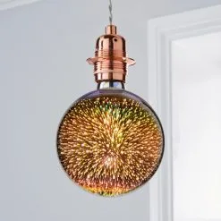 Status 4 Watt G125 ES LED 17cm 3D Bulb -Dunelm Lights Sales 1000156413 alt02