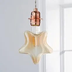 Status 4 Watt LED ES 28cm Star Shape Bulb -Dunelm Lights Sales 1000156414 alt03