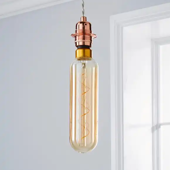 Status 6.5 Watt T20 ES 28cm Dimmable Spiral Filament Bulb 4 Status 6.5 Watt T20 ES 28cm Dimmable Spiral Filament Bulb - Image 4