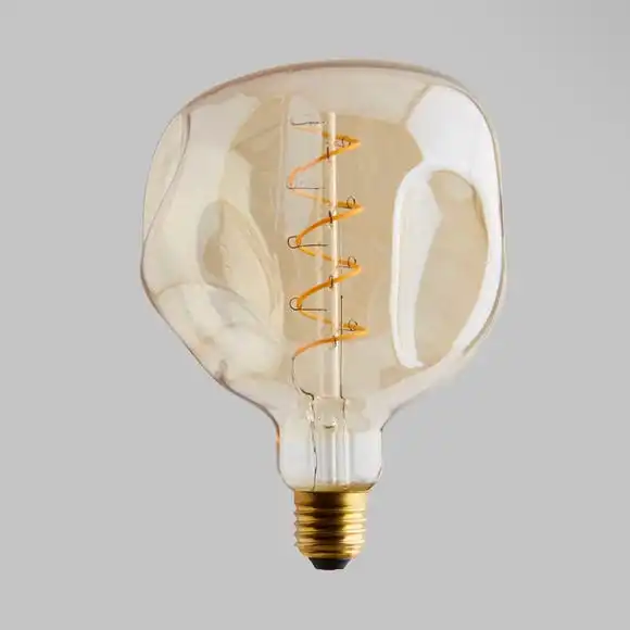 Status 5 Watt ES 17cm Spiral Filament Bumpy Bulb 2 Status 5 Watt ES 17cm Spiral Filament Bumpy Bulb - Image 2