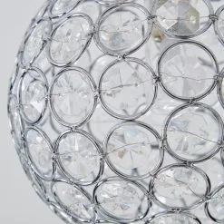 Dunelm Sphere 1 Light Pendant Flush Ceiling Fitting -Dunelm Lights Sales 1000158428 alt02