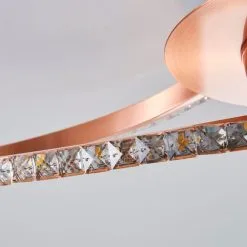 Dunelm Oria 3 Light Integrated LED Jewel Rose Gold Ceiling Fitting 7 Dunelm Oria 3 Light Integrated LED Jewel Rose Gold Ceiling Fitting -Dunelm Lights Sales 1000158435 alt02