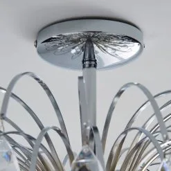 Dunelm Parla 3 Light Jewels Semi-Flush Ceiling Fitting -Dunelm Lights Sales 1000158441 alt02