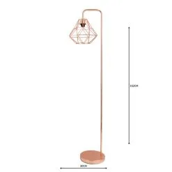 Dunelm Bremen Copper Floor Lamp -Dunelm Lights Sales 1000158495 alt04