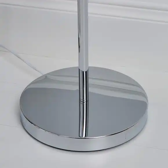 Dunelm Halle French Velvet Jewel Blush Pink Floor Lamp 4 Dunelm Halle French Velvet Jewel Blush Pink Floor Lamp - Image 4