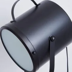 Dunelm Carlton Camera Matt Black Floor Lamp -Dunelm Lights Sales 1000158527 alt02