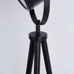 Dunelm Carlton Camera Matt Black Floor Lamp -Dunelm Lights Sales 1000158527 alt03