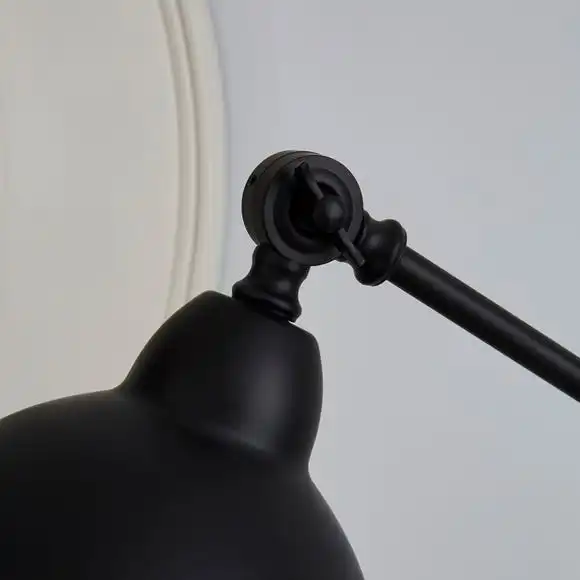 Dunelm Lever Arm Black Floor Lamp 4 Dunelm Lever Arm Black Floor Lamp - Image 4