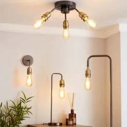 Dunelm Marsden Industrial Floor Lamp -Dunelm Lights Sales 1000158553 alt08