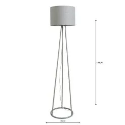 Elements Sara Grey Floor Lamp -Dunelm Lights Sales 1000158554 alt04