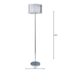 Dunelm Prism Chrome Floor Lamp -Dunelm Lights Sales 1000158557 alt04