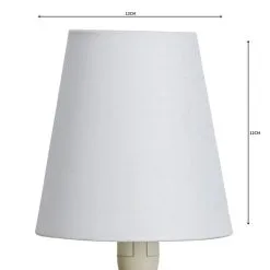 Dunelm Sara Candle Lamp Shade White -Dunelm Lights Sales 1000158583 alt04