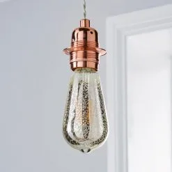 Dunelm 4 Watt ST64 ES LED Crackle Bulb -Dunelm Lights Sales 1000158629 alt03