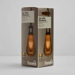 Dunelm 4 Watt ST64 ES LED Crackle Bulb -Dunelm Lights Sales 1000158629 alt04