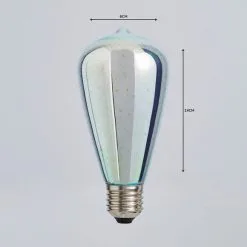 Dunelm 4 Watt ST64 ES LED 3D Effect Bulb -Dunelm Lights Sales 1000158631 alt04