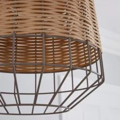Dunelm Ohio Light Rattan Easy Fit Pendant -Dunelm Lights Sales 1000158654 alt02