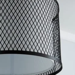 Dunelm Palle Mesh Black Easy Fit Pendant -Dunelm Lights Sales 1000158674 alt02