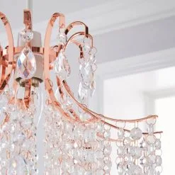 Dunelm Sheridan Jewel Copper Easy Fit Pendant -Dunelm Lights Sales 1000158678 alt02