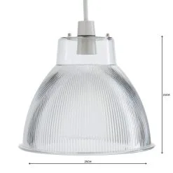 Dunelm Alanya Clear Acrylic Easy Fit Pendant -Dunelm Lights Sales 1000158696 alt04