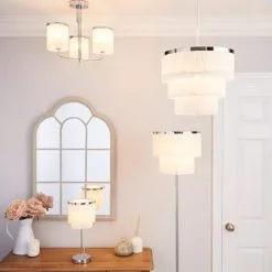 Dunelm Jaz Fringe Ivory Table Lamp -Dunelm Lights Sales 1000158703 alt08