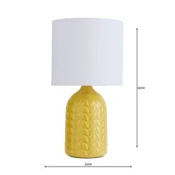 Dunelm Magda Ceramic Table Lamp -Dunelm Lights Sales 1000158718 alt04
