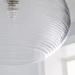 Dunelm Sabrina Glass Easy Fit Pendant -Dunelm Lights Sales 1000158731 alt02