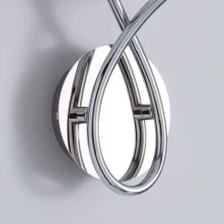 Dunelm Grace 2 Light Chrome Wall Light -Dunelm Lights Sales 1000158745 alt03