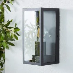 Dunelm London Black Industrial Outdoor Wall Light -Dunelm Lights Sales 1000158746 alt01