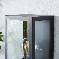 Dunelm London Black Industrial Outdoor Wall Light -Dunelm Lights Sales 1000158746 alt02