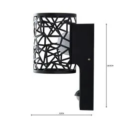 Dunelm Pandora Black Outdoor Wall Light -Dunelm Lights Sales 1000158751 alt04