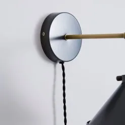 Dunelm Logan Grey Industrial Easy Fit Plug In Wall Light -Dunelm Lights Sales 1000158760 alt03