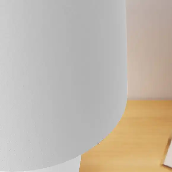 Dunelm Ava Stoneware White Table Lamp 4 Dunelm Ava Stoneware White Table Lamp - Image 4