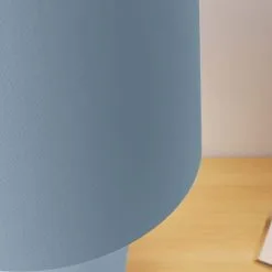 Dunelm Ava Stoneware Ashley Blue Table Lamp -Dunelm Lights Sales 1000163943 alt03