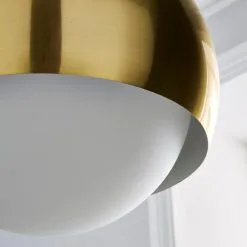 Dunelm Lara Ceiling Fitting Brass -Dunelm Lights Sales 1000165053 alt02