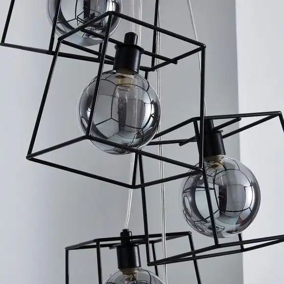 Dunelm Elena 5 Light Glass Ceiling Fitting 3 Dunelm Elena 5 Light Glass Ceiling Fitting - Image 3