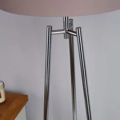 Dunelm Nora Tripod Floor Lamp Chrome -Dunelm Lights Sales 1000165059 alt03