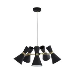 Dunelm Archie Black 5 Light Ceiling Fitting -Dunelm Lights Sales 1000166686 alt04