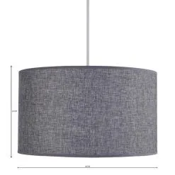 Dunelm Carrie 40cm Drum Shade -Dunelm Lights Sales 1000169119 alt07