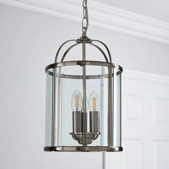 Dunelm Hurricane 3 Light Pendant Ceiling Fitting 2 Dunelm Hurricane 3 Light Pendant Ceiling Fitting - Image 2