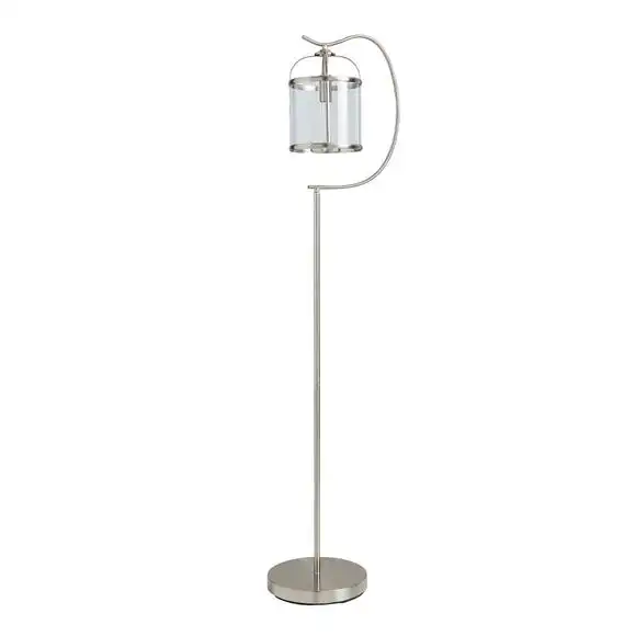 Dunelm Hurricane Satin Nickel Floor Lamp 5 Dunelm Hurricane Satin Nickel Floor Lamp - Image 5