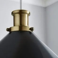 Dunelm Logan Grey Easy Fit Pendant -Dunelm Lights Sales 1000169186 alt02