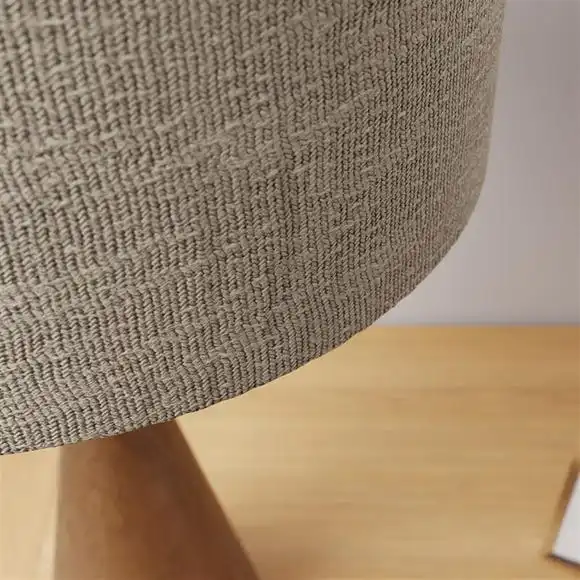 Dunelm Nala Mango Wood Table Lamp 3 Dunelm Nala Mango Wood Table Lamp - Image 3