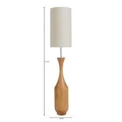Dunelm Sala Mango Wood Floor Lamp -Dunelm Lights Sales 1000169225 alt07