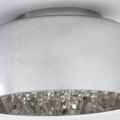 Dunelm Seychelles Smoked Flush Ceiling Fitting -Dunelm Lights Sales 1000169235 alt03